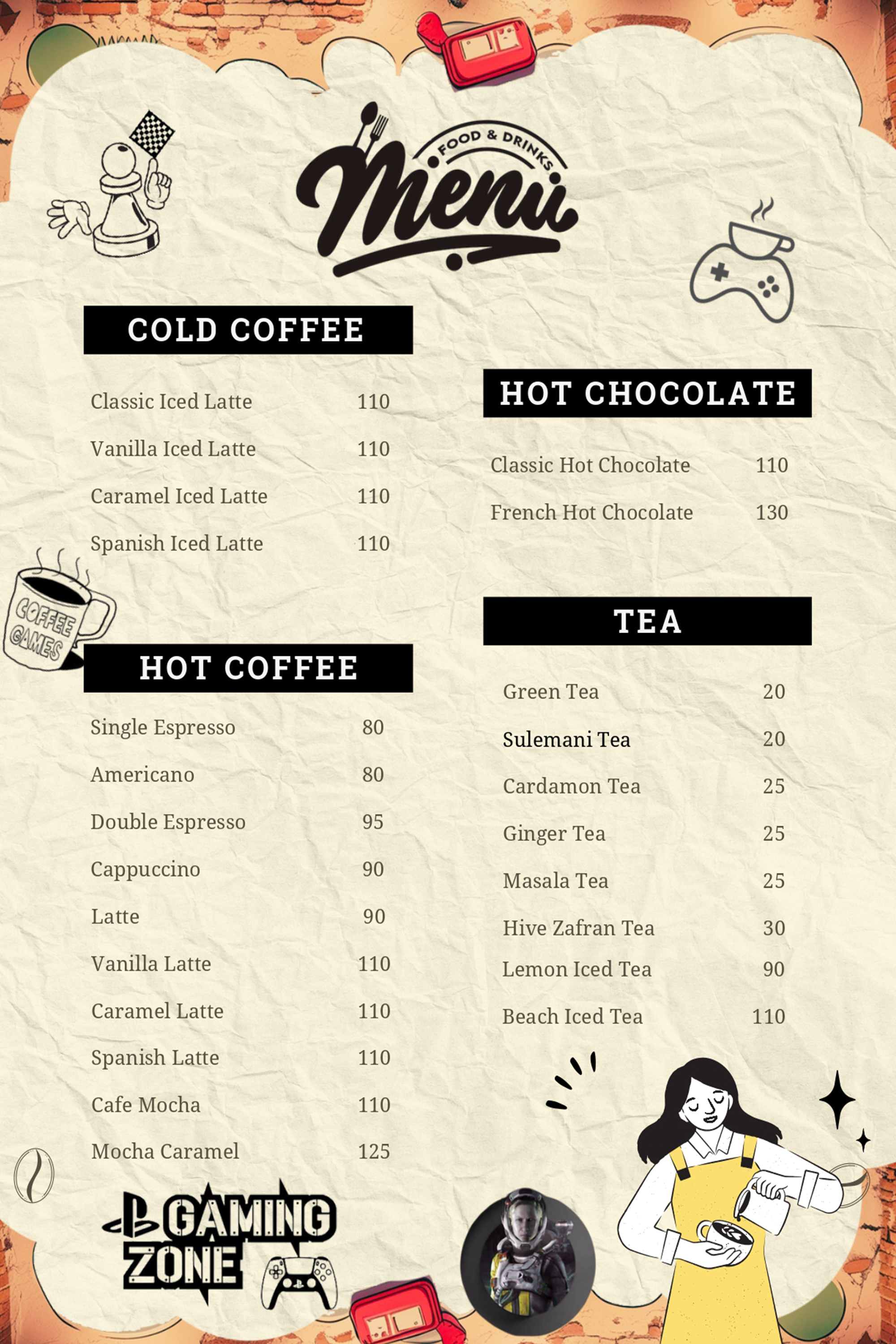 Menu Page 2