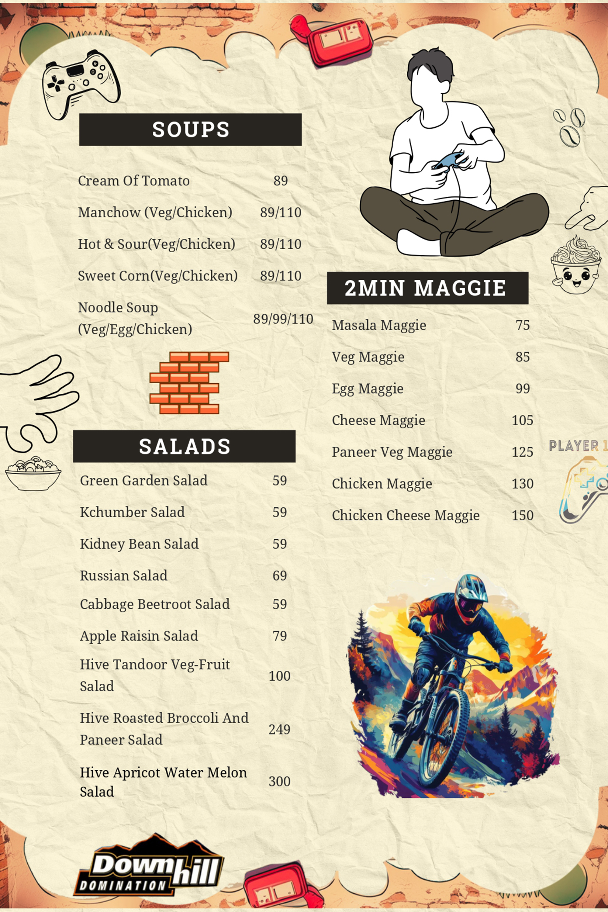 Menu Page 4