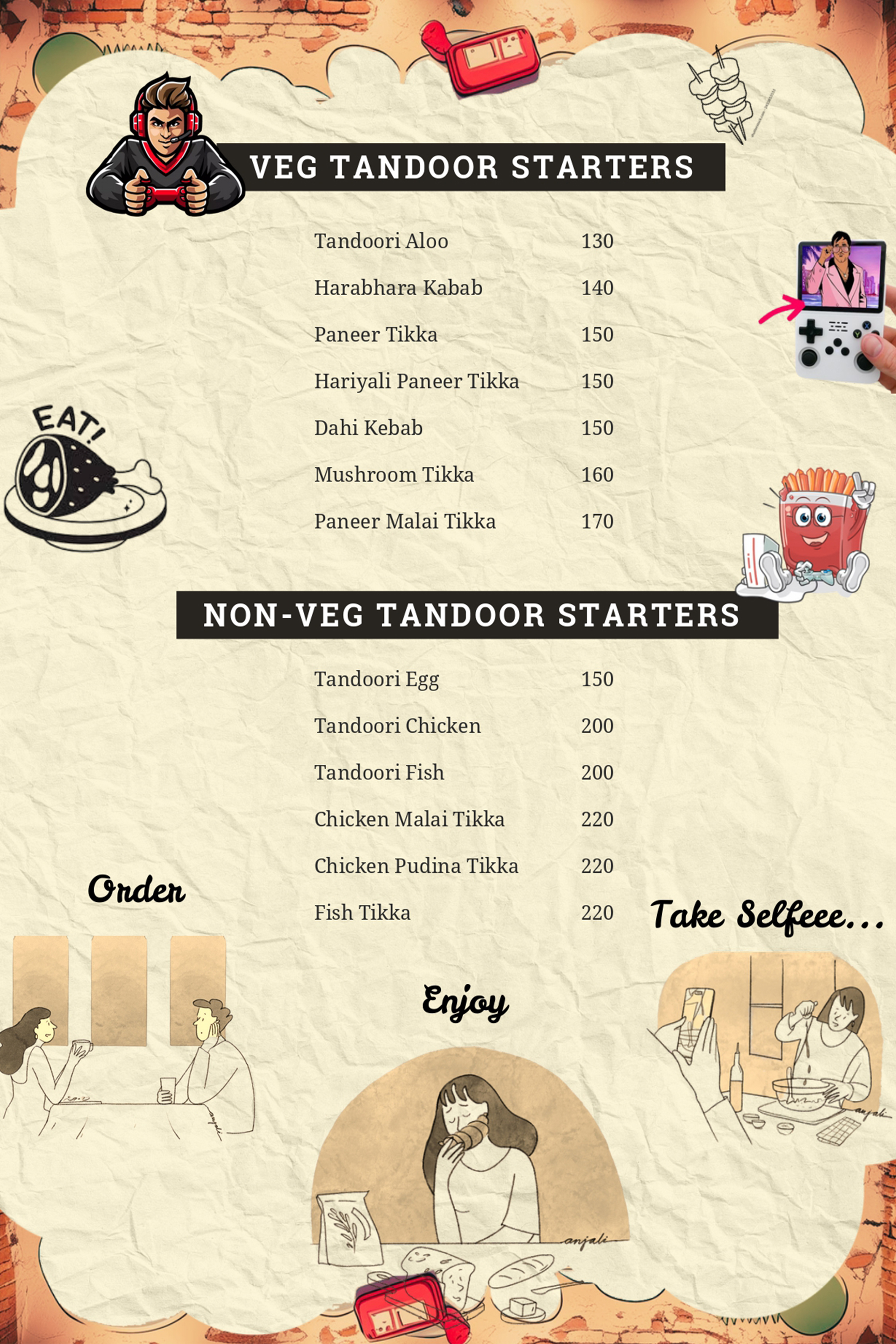 Menu Page 6