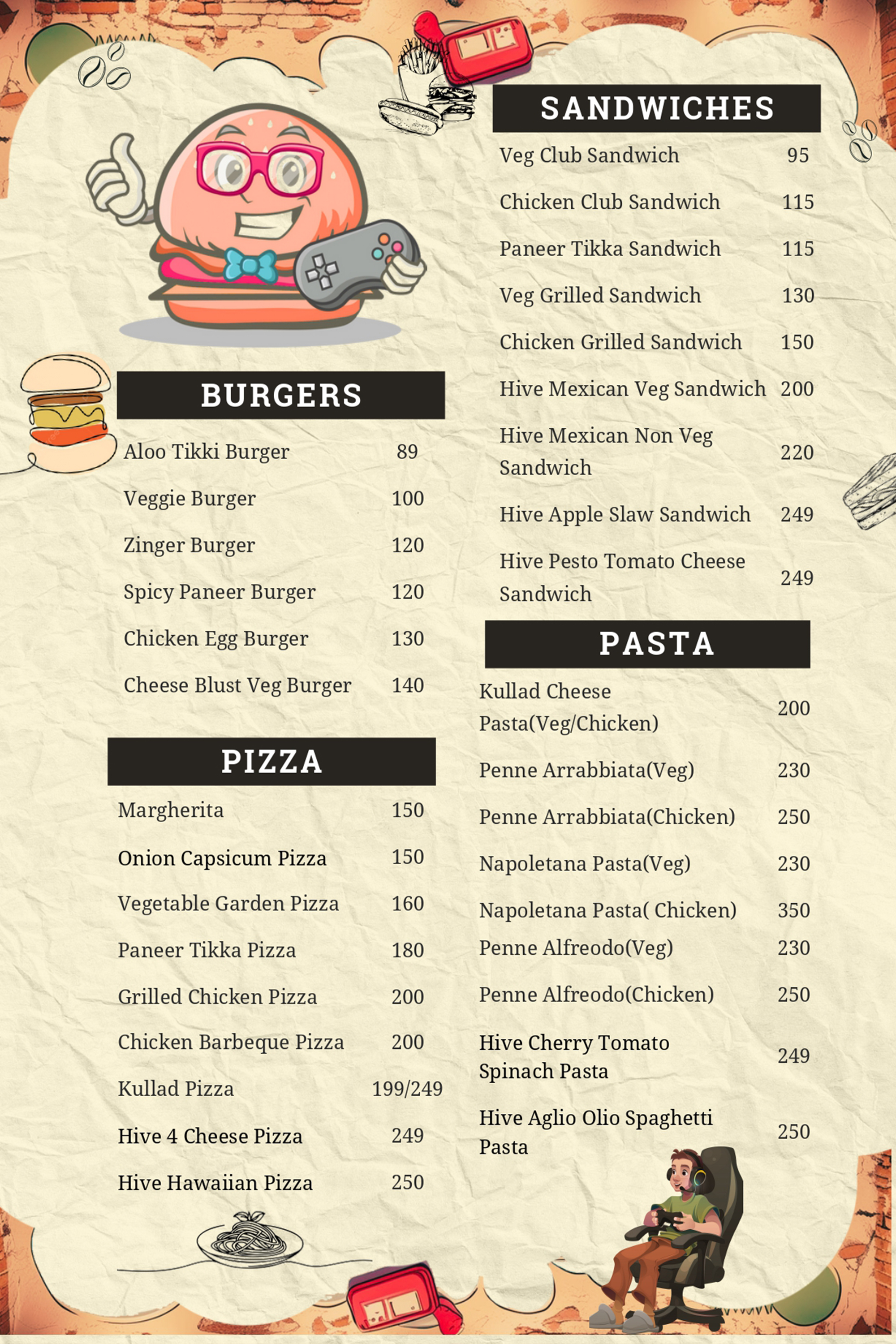 Menu Page 7